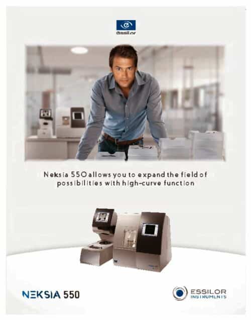 Brochures Finishing And Dispensing Equipment Essilor Instruments Usa