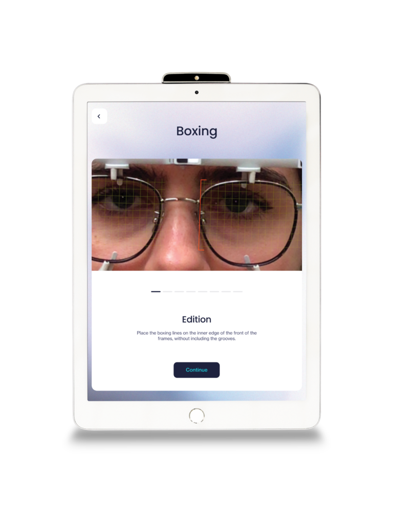 EYE-RULER 2 w iPad - Essilor Instruments USA