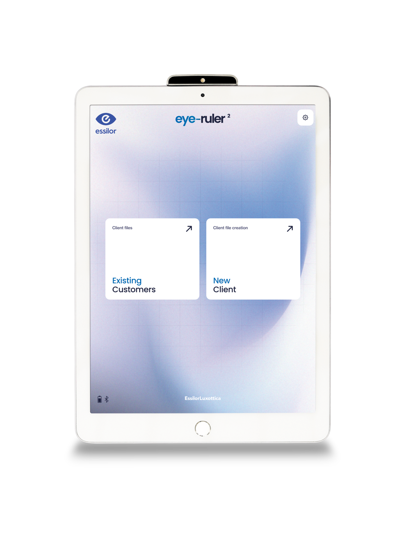EYERULER 2 w iPad Essilor Instruments USA